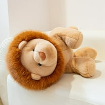 Soft Plush Stuffed Animal - Cute Lion Plush Toy Doll Pillow Cartoon Christmas Home Decor Gift