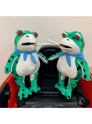 Plush Frog Keychain