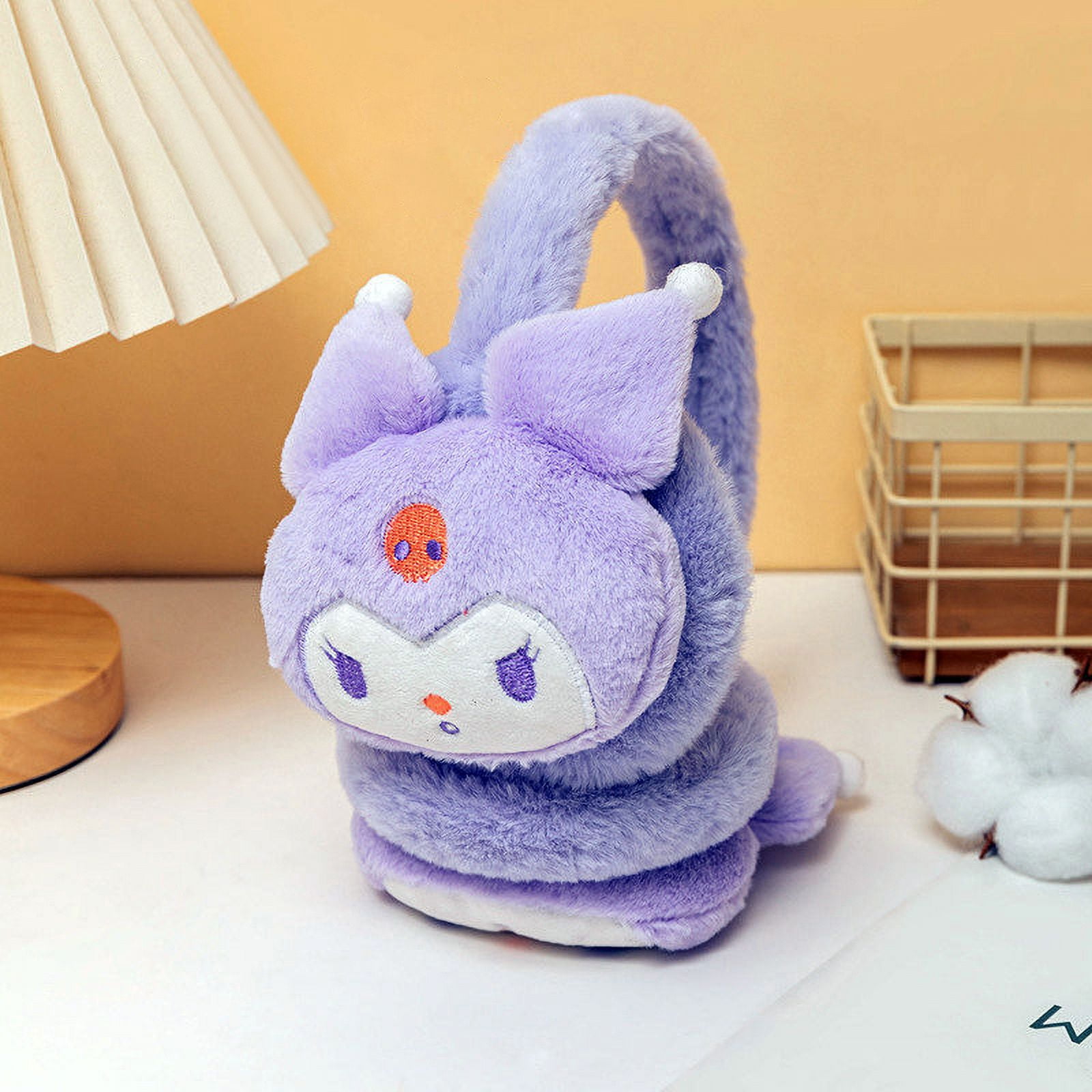 Soft Plush Warmer Earmuff Cinnamoroll Melody Cute Earflap Winter ...