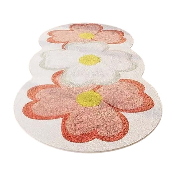 Soft Polyester Living Room Carpet with Bedside Blanket, Stylish Home Decor for Bedroom, Bathroom, Dining & More