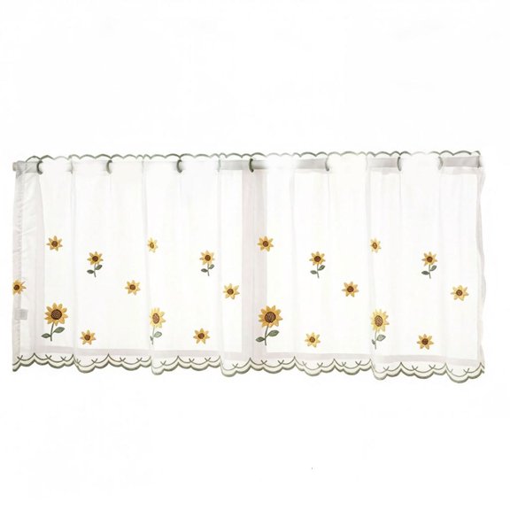 Soft Polyester Semi Sheer Curtain Panel Easy Hanging Perfect For Renters And Apartments Modern Window Curtain Drapes