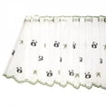Soft Polyester Semi Sheer Curtain Panel Easy Hanging Perfect For ...