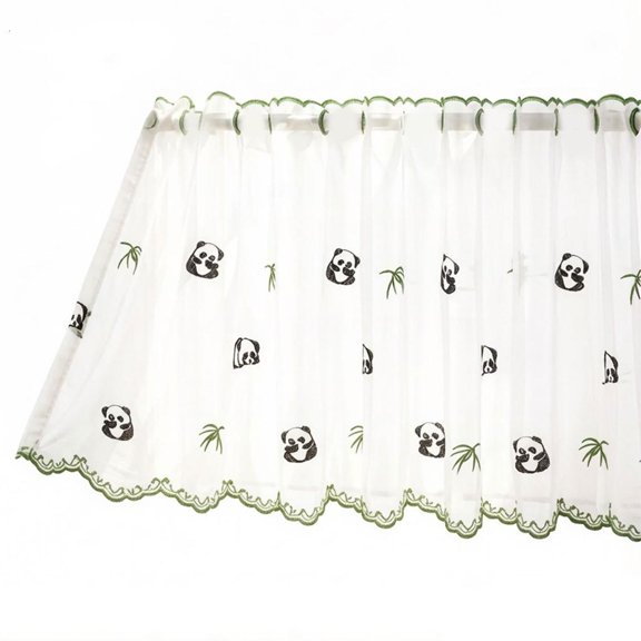 Soft Polyester Semi Sheer Curtain Panel Easy Hanging Perfect For Renters And Apartments Modern Window Curtain Drapes