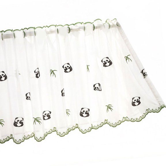 Soft Polyester Semi Sheer Curtain Panel Easy Perfect For Renters And Apartments Modern Window Curtain Drapes
