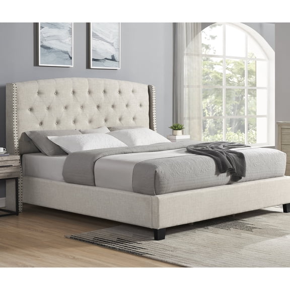 Soft Polyester Upholstered - Create a Luxurious Bedroom Haven