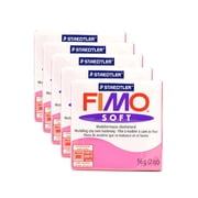 Soft Polymer Clay raspberry, 2 oz. pack of 5