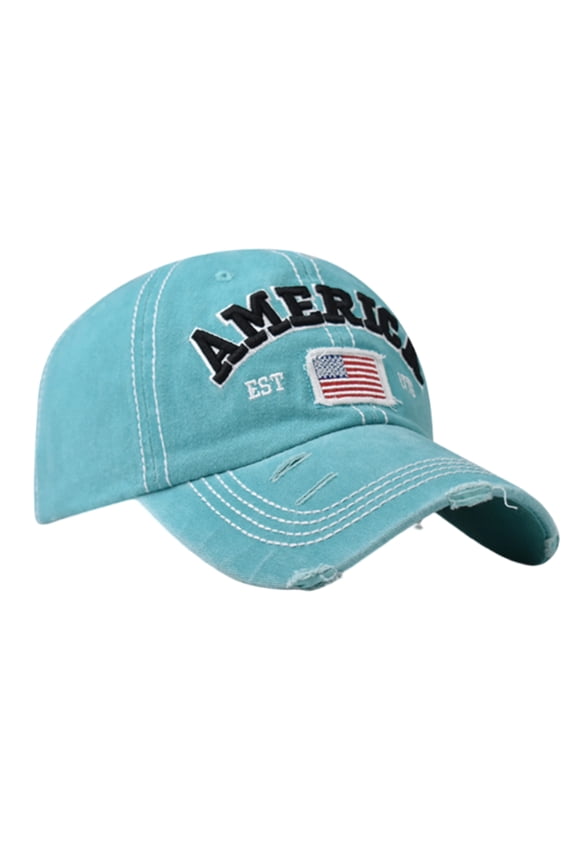Soft Pre-Washed Cotton Baseball Cap Distressed USA 250th Anniversary Flag Hat Vintage Embroidered Adjustable Patriotic Dad Hat for Men Women 1776-2026 Celebration Jogging Everyday Wear Travel