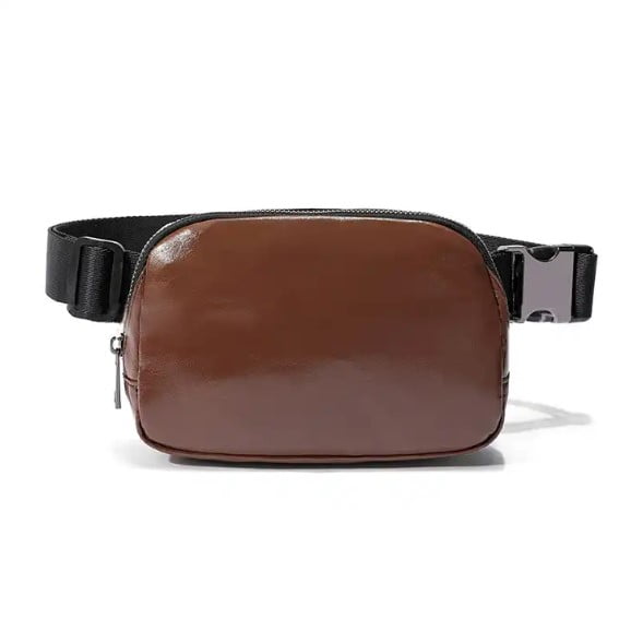 Soft Premium PU Leather Belt Bag Fanny Pack
