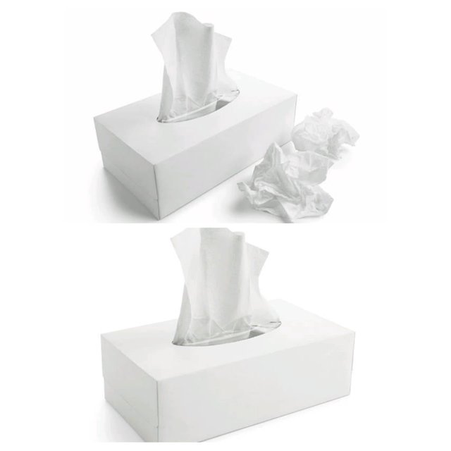 Soft & Premium Tissue Paper_ 2_Ply, Pack Of Two Box (60 Sheets Per Box