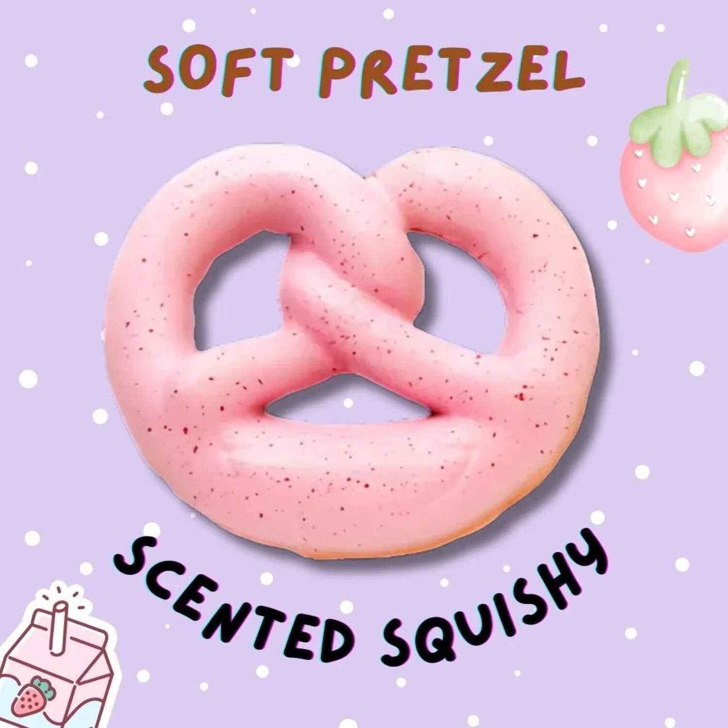 Soft Pretzel Scented Squishy