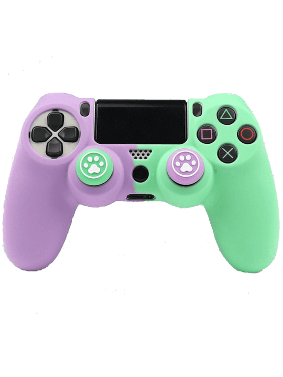 Soft Protective Case Cover for PS4 Controller,Cover Skin Protector for PS4 Slim/PS4 Pro Controller Games Accessories