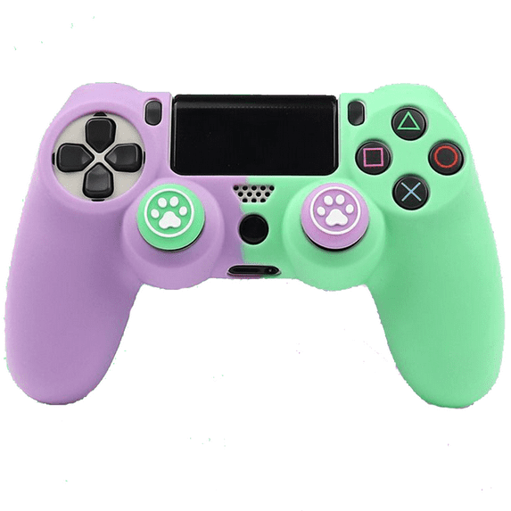 Soft Protective Case Cover for PS4 Controller,Cover Skin Protector for PS4 Slim/PS4 Pro Controller Games Accessories