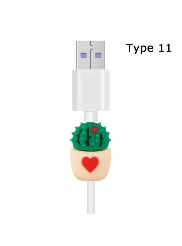 Soft Protective Case USB Cartoon Cable Charger Wire Protectors Charging Cable Cover Data Line Protector 11