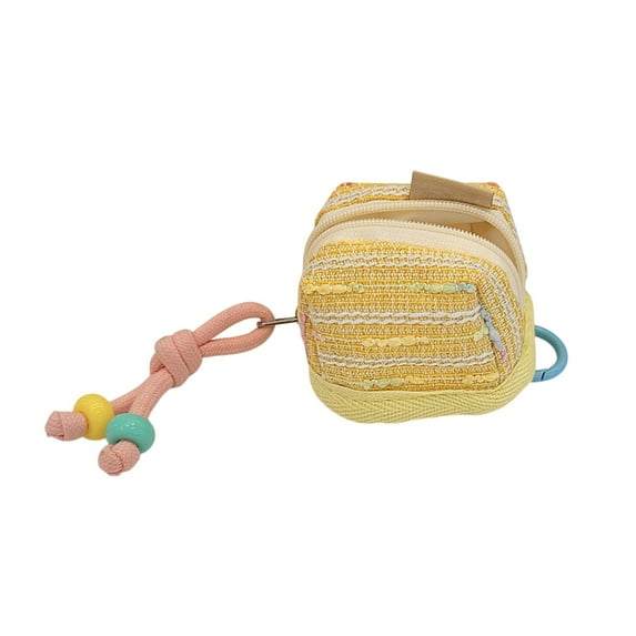 Soft Protective Case For Wireless Bluetooth Earphones Made Of Polyester Durable Portable Storage Case With Clip For Backpack Zippers Keychains Vanity Box