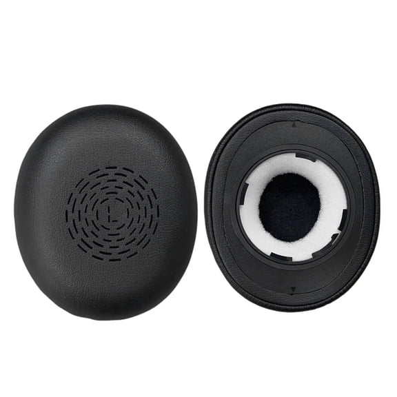 Soft Protein Leather Ear Cushions with Memory Foam Universal Replacement Ear Pads Suitable for Evolve2 65