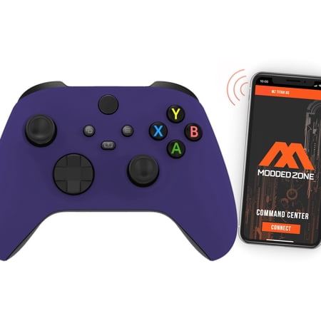 "Soft Purple" Xbox One X SMART Custom Rapid Fire Modded Controller.FPS mods. COD Warzone
