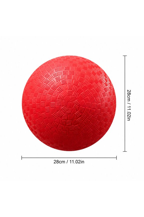 Soft Pvc Dodgeball Playground Ball 22Cm for Backyard Lawn Games Safe Lightweight Kickball for Kids Group Teamwork Sports Active Play Outdoor Toy