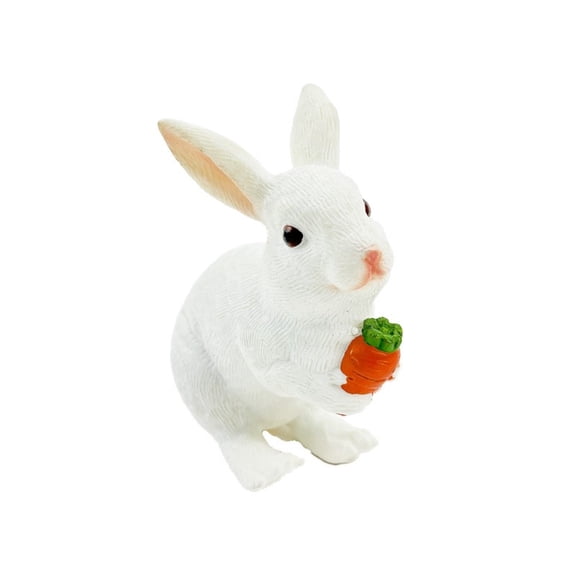Soft Pvc Easter Bunny Rabbit Squeeze Toy Figurine Stress Relief Sensory Fidget For Kids Basket Stuffers Spring Party Favors