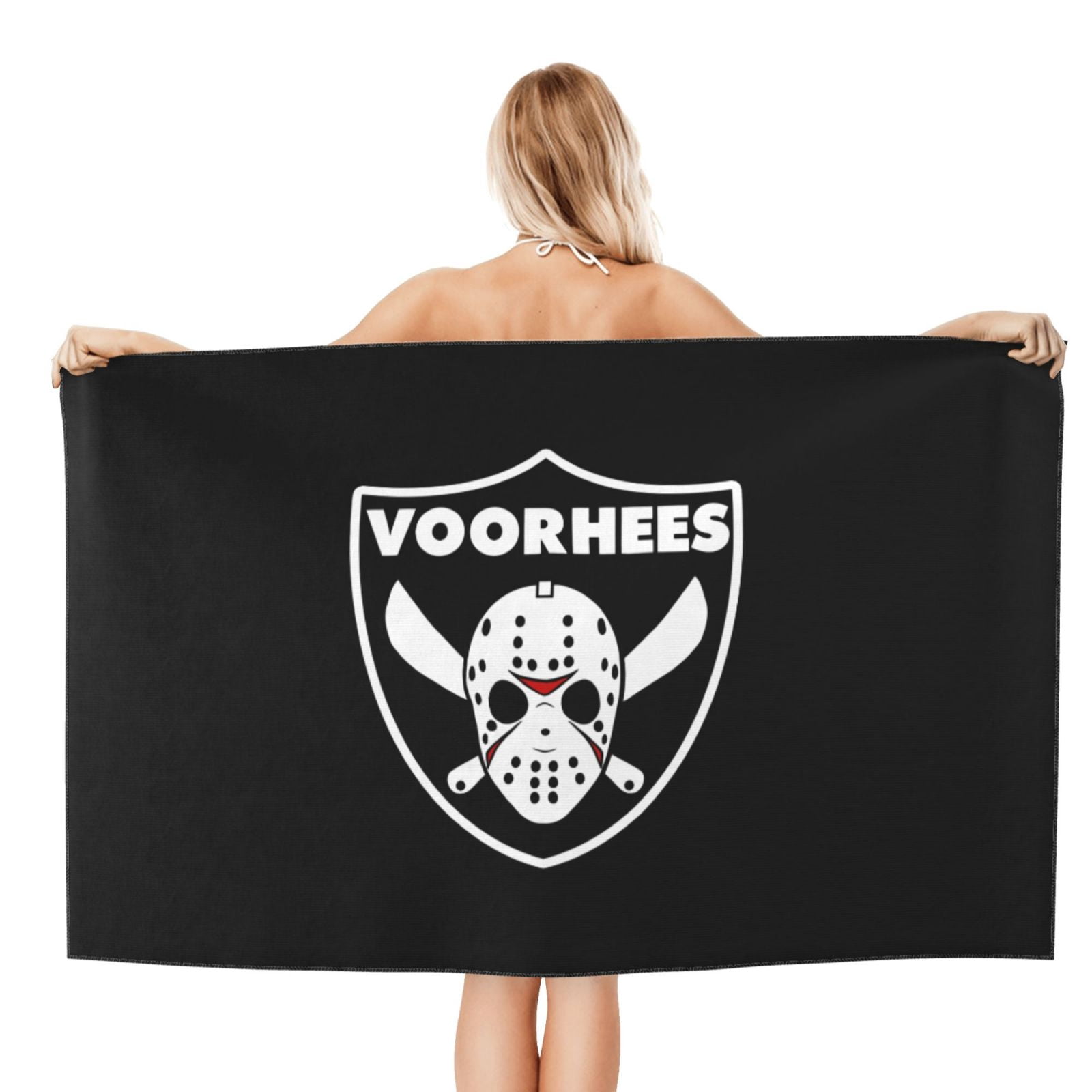 Soft Quick Dry Bath Towel, Jason Voorhees Beach Towels Pool Bathroom