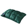 thumbnail image 1 of Soft Quilted Down Alternative Pillow for Sleeping Plush Hypoallergenic Bed Pillow with Comfortable Support for Back Stomach Sleeper Green 26" X 17" X 5", 1 of 3
