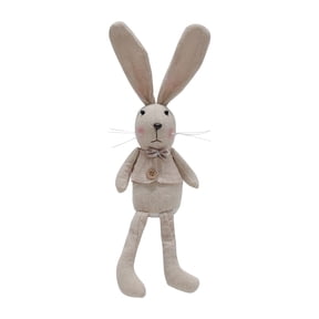 Soft Rabbit Plush Stuffed Animal Toy, Super Soft Cute Huggable Bunny Doll for Kids & Adults, Great for Cuddling Comfort & Christmas Gift, Ideal Holiday Present