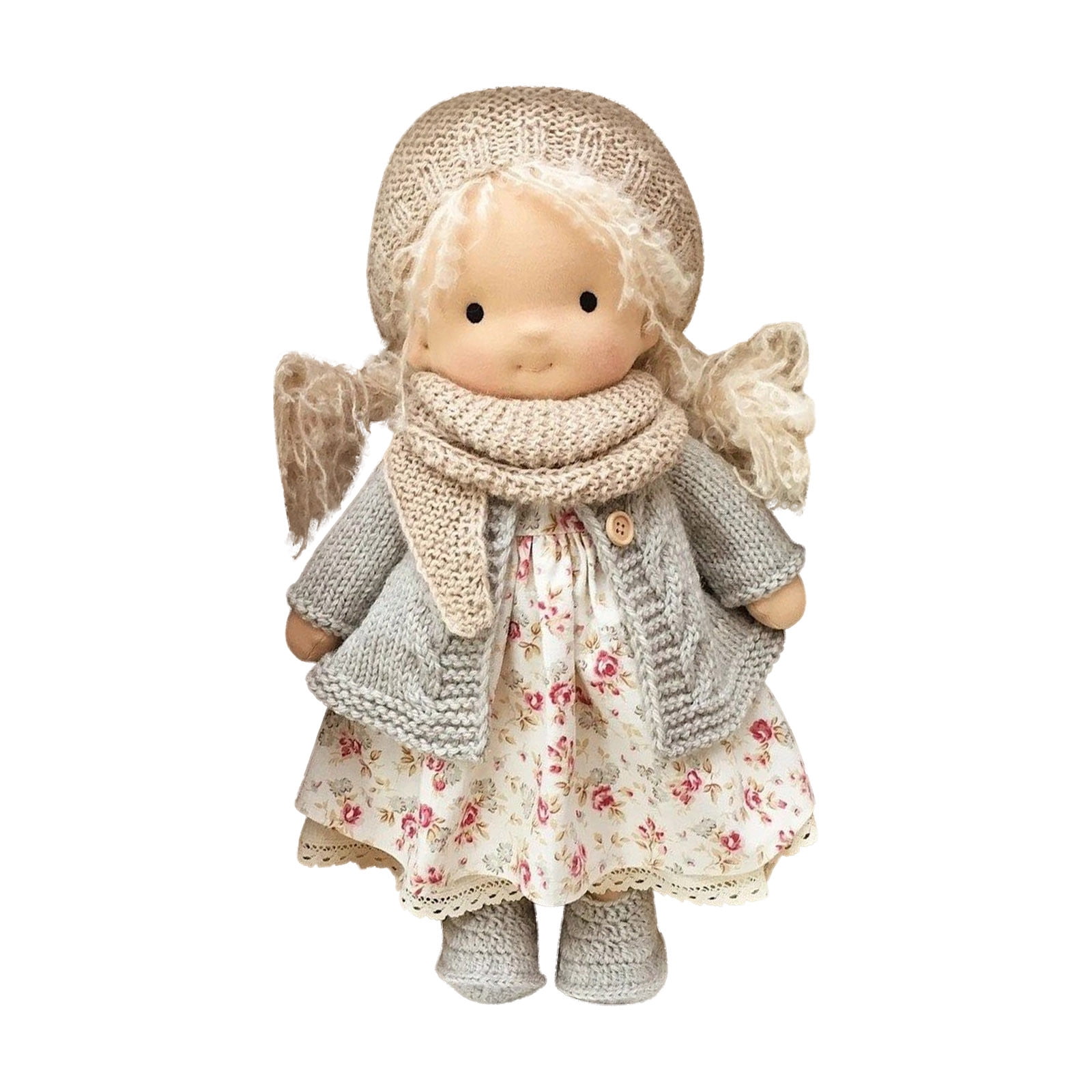 Soft Rag Doll for Girls Clearance - My First Rag Dolls Birthday Gifts for Girls, Plush Rag Dolls Toy Doll, Soft Girl Rag Doll with Cute