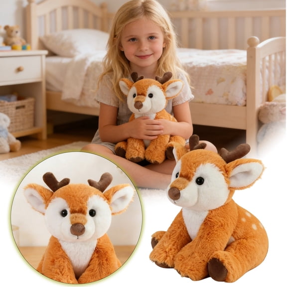 Soft Realistic Animal Stuffed Creature Cuddly Companion For Kids And Adults46367