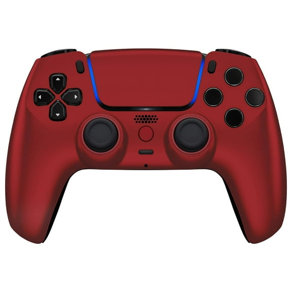 Soft Red MODDEDZONE M Series Custom controller for PS5 - Wireless, OEM-Quality Custom Designs for Playstation 5 Controller- Diverse & Unique Styles for Enhanced Gaming
