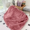 thumbnail image 1 of Soft Ribbed Microfiber Blanket for All Seasons - Lightweight, Breathable, and Versatile for Bed, Sofa, or Outdoor Use, 1 of 9
