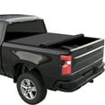thumbnail image 1 of Soft Roll Up Truck Bed Tonneau Cover Compatible with 2019-2023Silverado 1500Sierra 1500,Soft Rolling upBed Cover, Fleetside 5.8 ft/69.9 inch Bed, 1 of 7