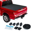 thumbnail image 1 of Soft Roll-up Truck Bed Cover Compatible with 2007-2023 Chevrolet Silverado/Sierra 1500 5'-8"/69.3" Bed, 1 of 7