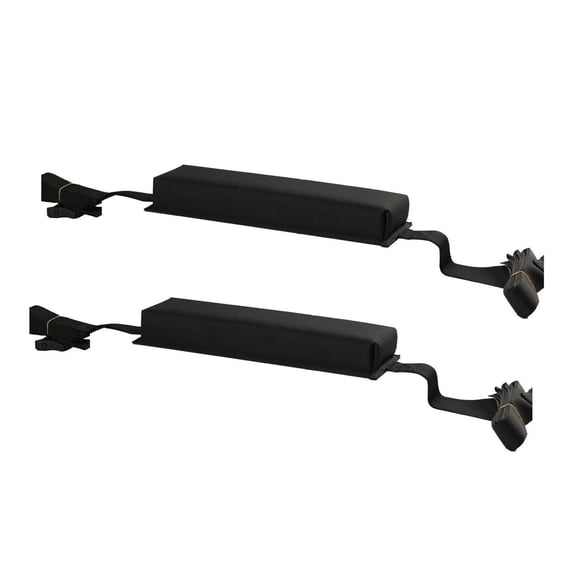 Soft Roof Rack Pads, 15.5-Inch Universal Car Roof Rack Pads, 176LBS Loading Capacity Luggage Kayak with Portable Storage Bag for SUP Canoe Snowboard Paddle Board Surfboard