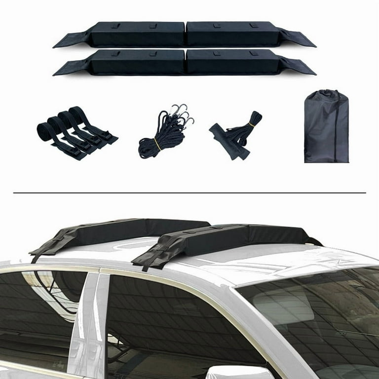 Soft Roof Rack Pads for Surfboard, SUP, Kayak,Canoe, Heavy Duty