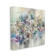 thumbnail image 1 of Soft Rounded Wild Flowers Abstract Floral Field Abstract Gallery-Wrapped Canvas Print Wall Art, 17x17, 1 of 6