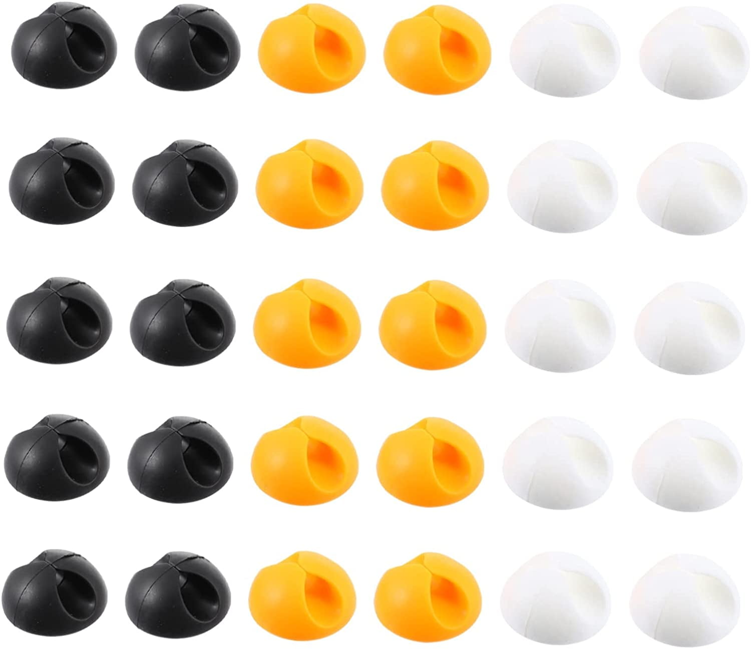 Soft Rubber Cord Winder Coaxial Cable Coax Cable Clips Wire Shelf