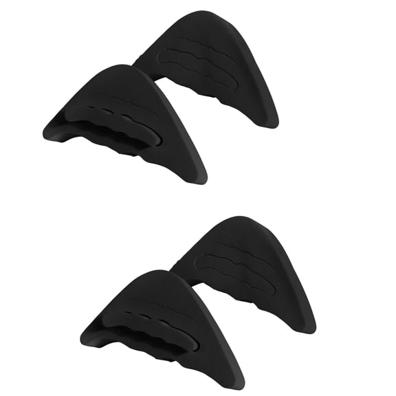 Soft Rubber High Heel Toe Protectors, 2 Pairs Anti Slip Breathable Cushion Inserts for Women Shoes