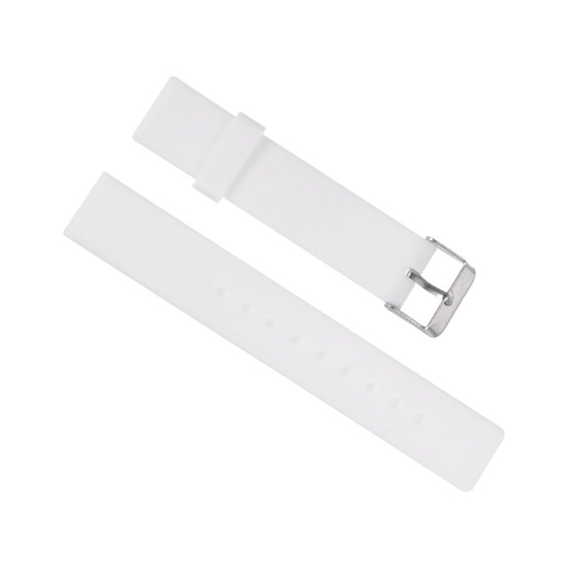 Soft Rubber Watch Band 18mm Width Quick Release Replacement Silicone