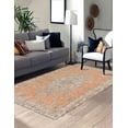 thumbnail image 1 of Soft Rug, Office Decor Rug, Area Rugs, Medallion Rug, Orange Rugs, Moroccan Design Rug, Oriental Rugs, Salon Rug, Nursery Rug, Turkish Rug, 3.3'x5' - 100x150 cm, 1 of 8