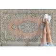 thumbnail image 1 of Soft Rug, Oushak Rugs, Floral Pattern Rugs, Green Rugs, Oriental Rug, Saloon Rugs, Gift Rugs, Bedroom Rugs, Bathroom Rugs, Small Rug, 3.3'x9.2' - 100x280 cm, 1 of 1