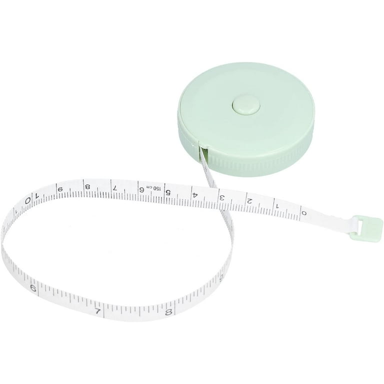Soft Ruler ,Cute Soft Sewing Tape Measure Mini Measuring Tape for Body Measuring  Measurements-1.5m (Green) 