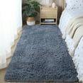 thumbnail image 1 of Soft Runner Rugs for Bedroom Living Room Plush Fluffy Rug 2.5x5 Feet, Shag Furry Area Rug Carpet Non Shedding for Nursery Children Kids Girls Room Home Decorative Clearance, 1 of 4
