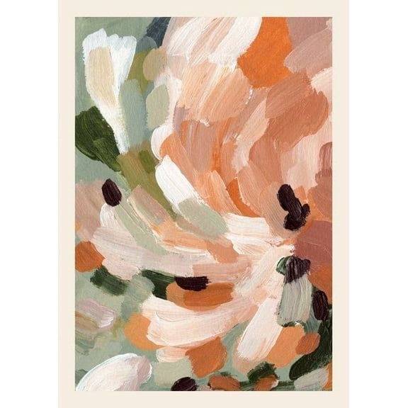 Soft Rustic Florals No1 Print Wall Art, Modern Wall Decor For Living Room Bedroom, 8x12 UNFRAMED