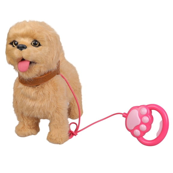 Soft Safe Electric Plush Toy Dog With Talking Feature And Tongue Out Simulation For Children Ages 3+