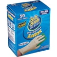thumbnail image 1 of Soft Scrub 11350-14 Disposable Latex Gloves, White, Ambidextrous Fit, Single Use, 50 Count, 1 of 2