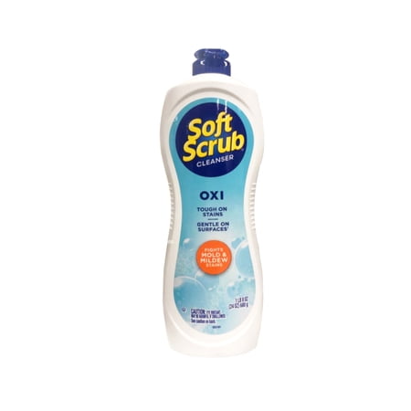 Soft Scrub OXI Surface Cleanser Tough on Stains Gentle on Surfaces 24 oz (Pack of 3)