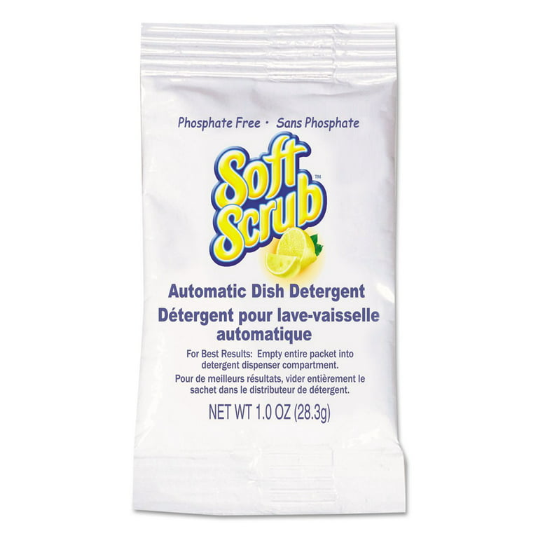 Soft Scrub Lemon Automatic Dish Detergent, 1 oz - 200/Case