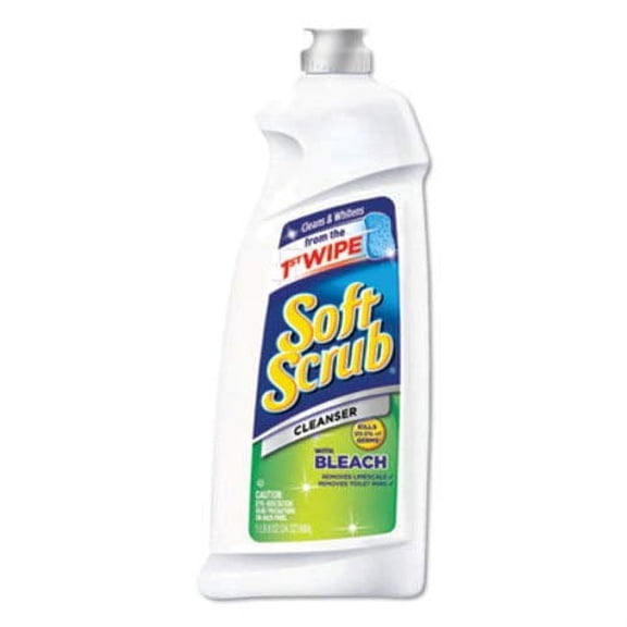 Soft Scrub Cleanser With Bleach, 24 Oz