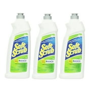 Soft Scrub Cleanser with Bleach, 36 Fluid Ounce Pack of 3