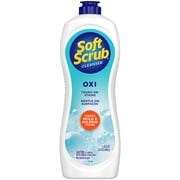 Soft Scrub Cleanser, Oxi, Multi-Surface Cleaner, Stain Fighting Oxi Power for Deep Cleaning, 24oz