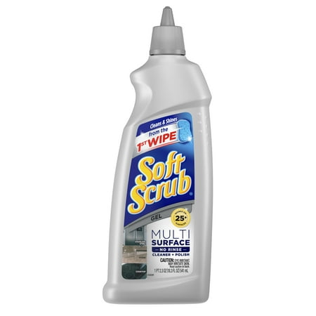 Soft Scrub Multisurface Gel Cleaner and Polish, 18.3 Ounce